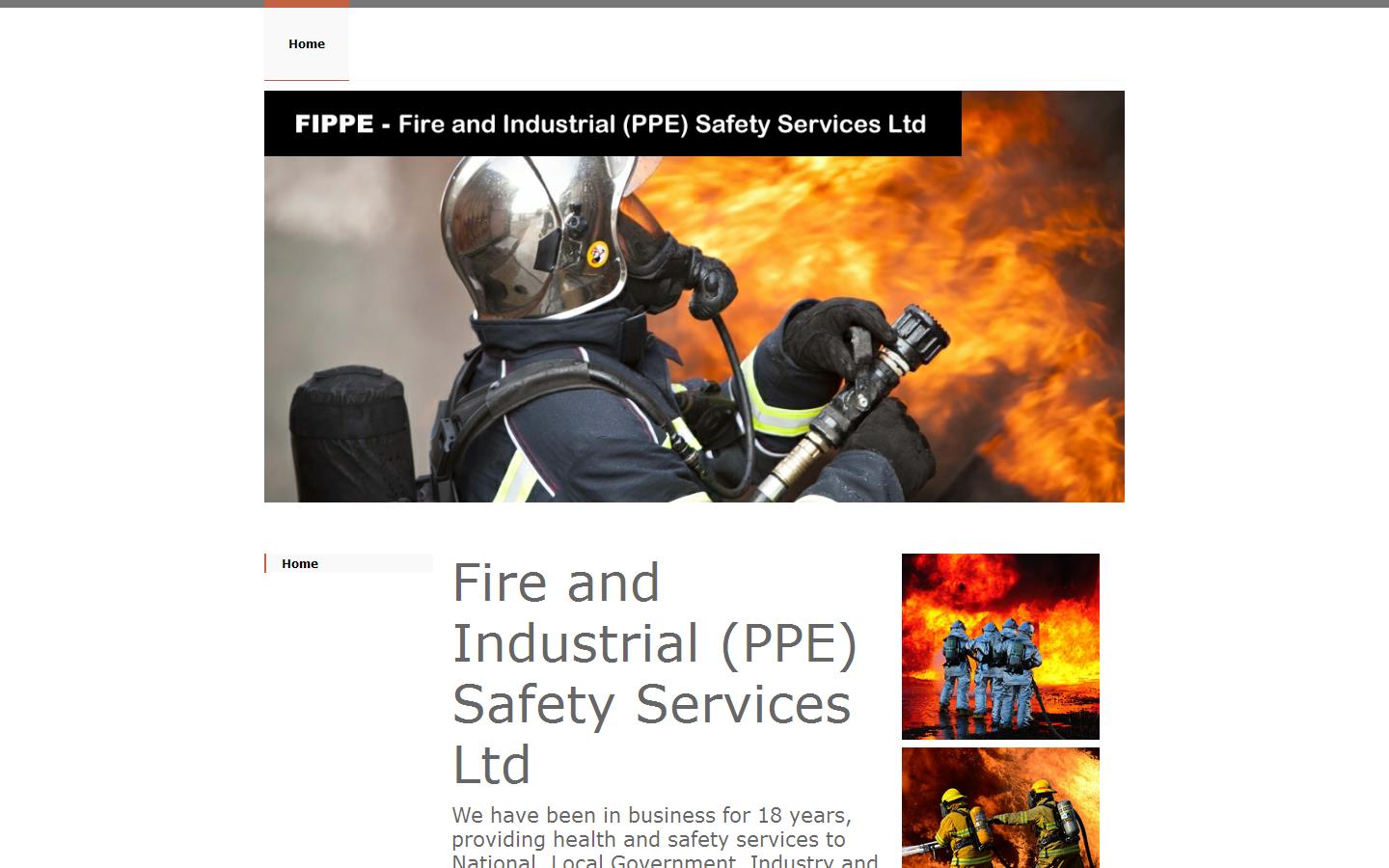 Fire & Industrial P P E Ltd Website