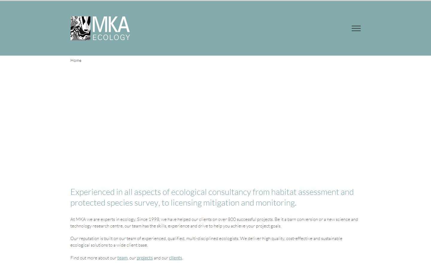 M K A Ecology Ltd Website