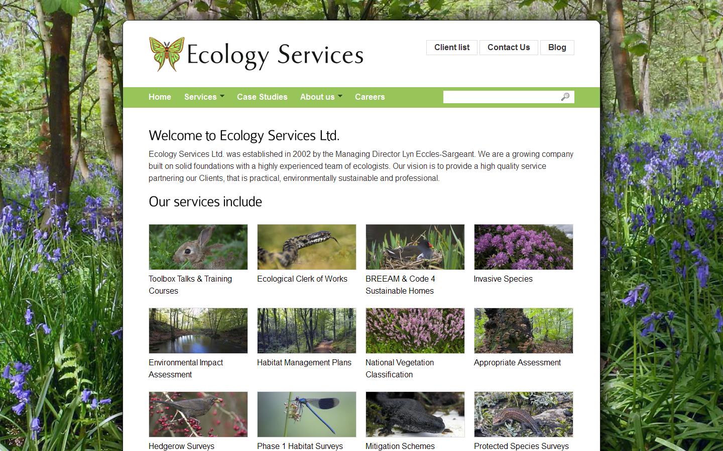 Ecology Services Website