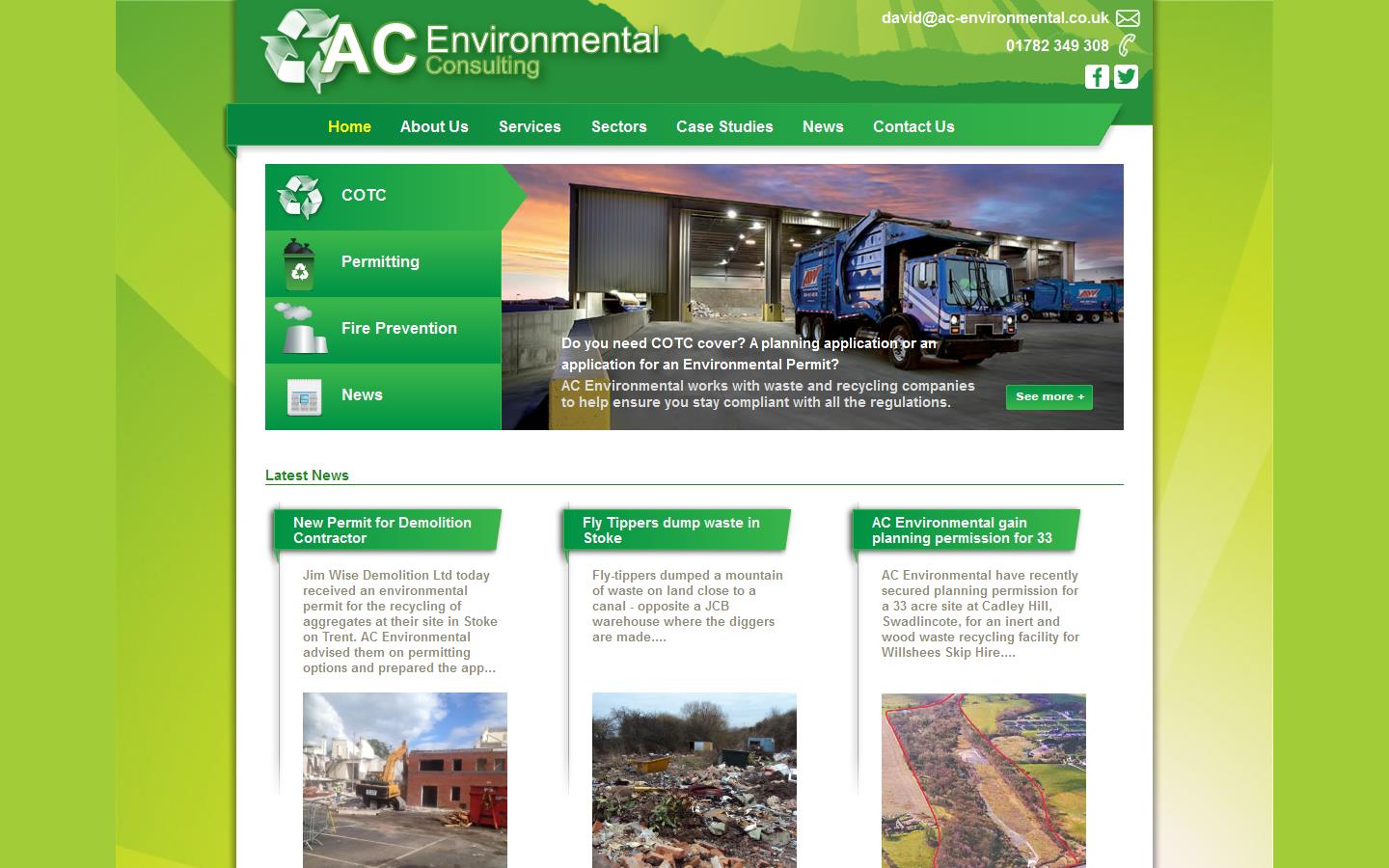 AC Environmental Consulting Ltd Website