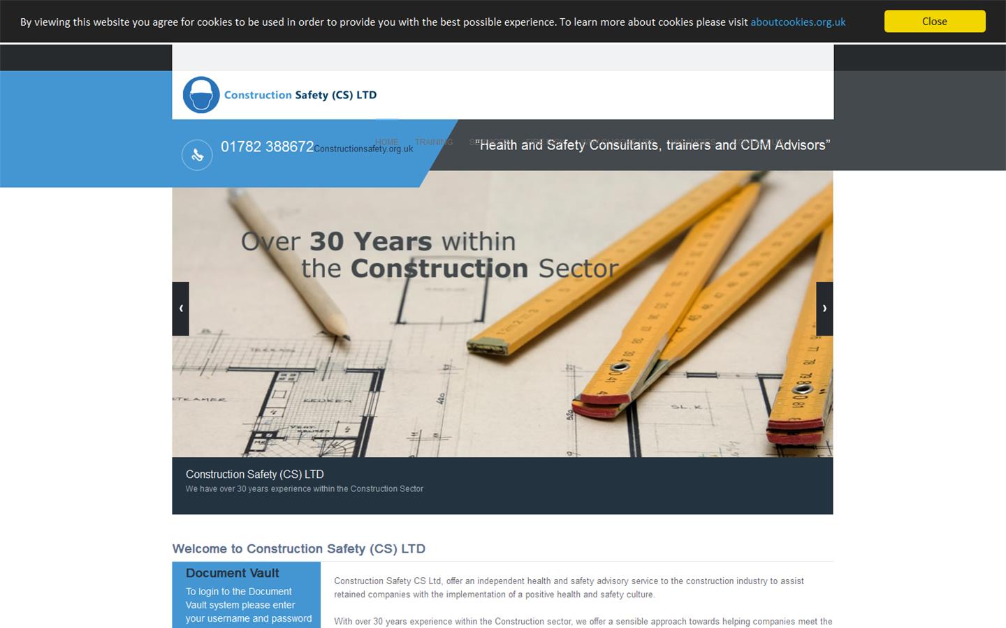 Construction Safety Website