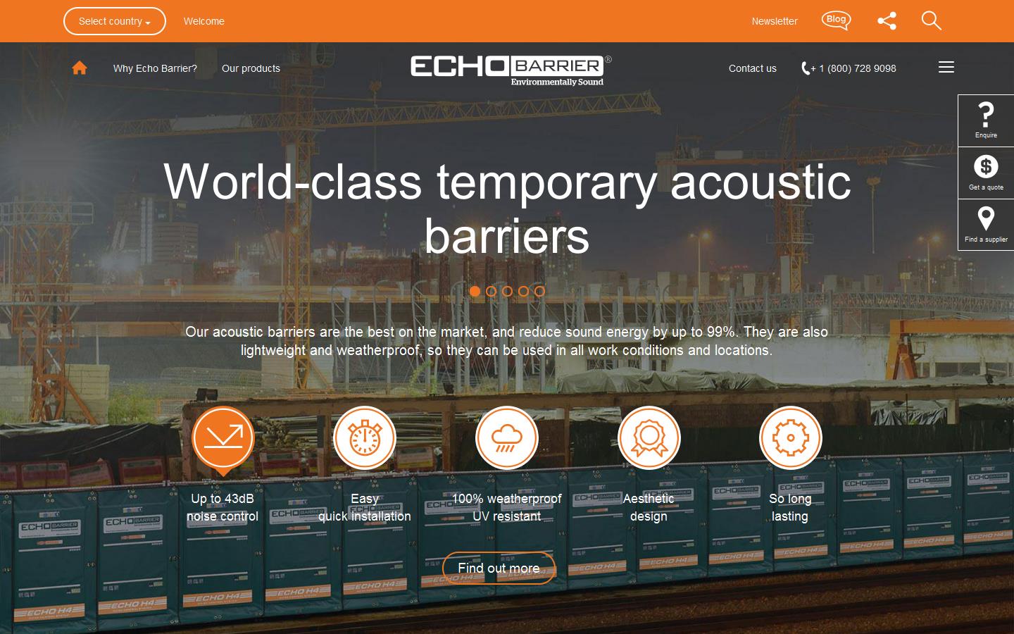 Echo Barrier Ltd Website