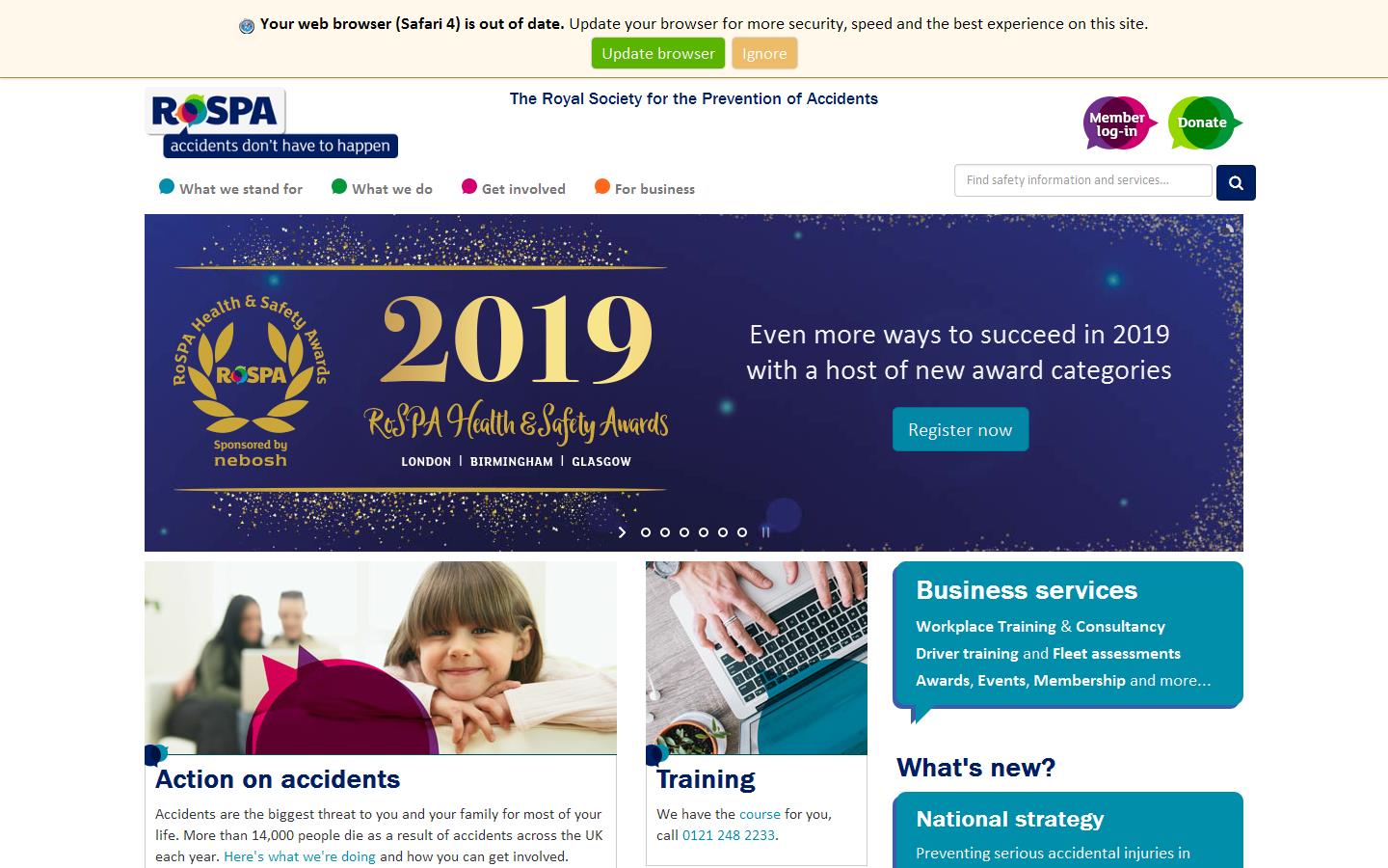 R O S P A Play Safety Website