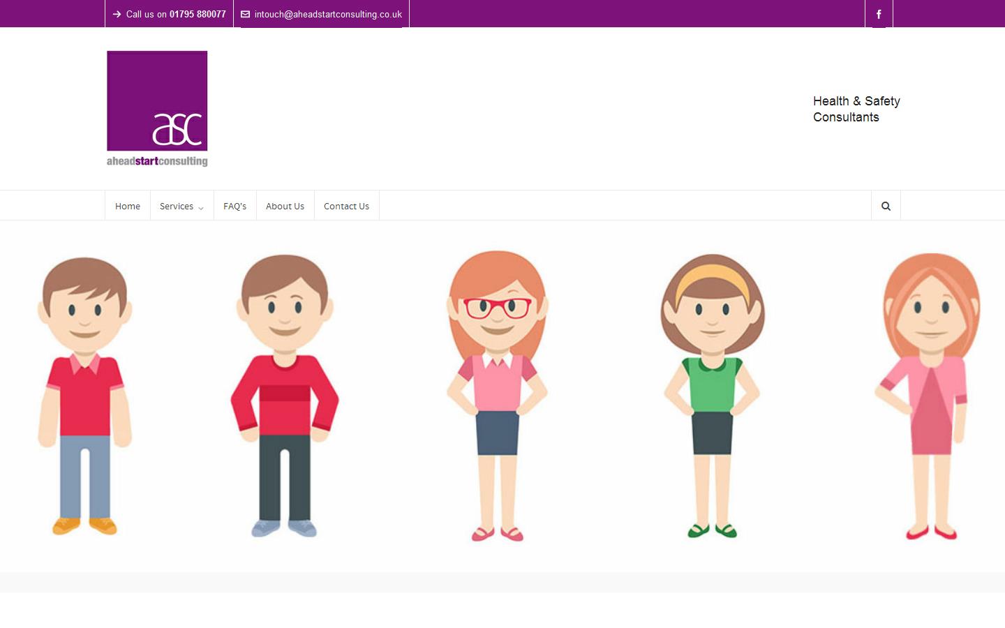 Ahead Start Consulting Website