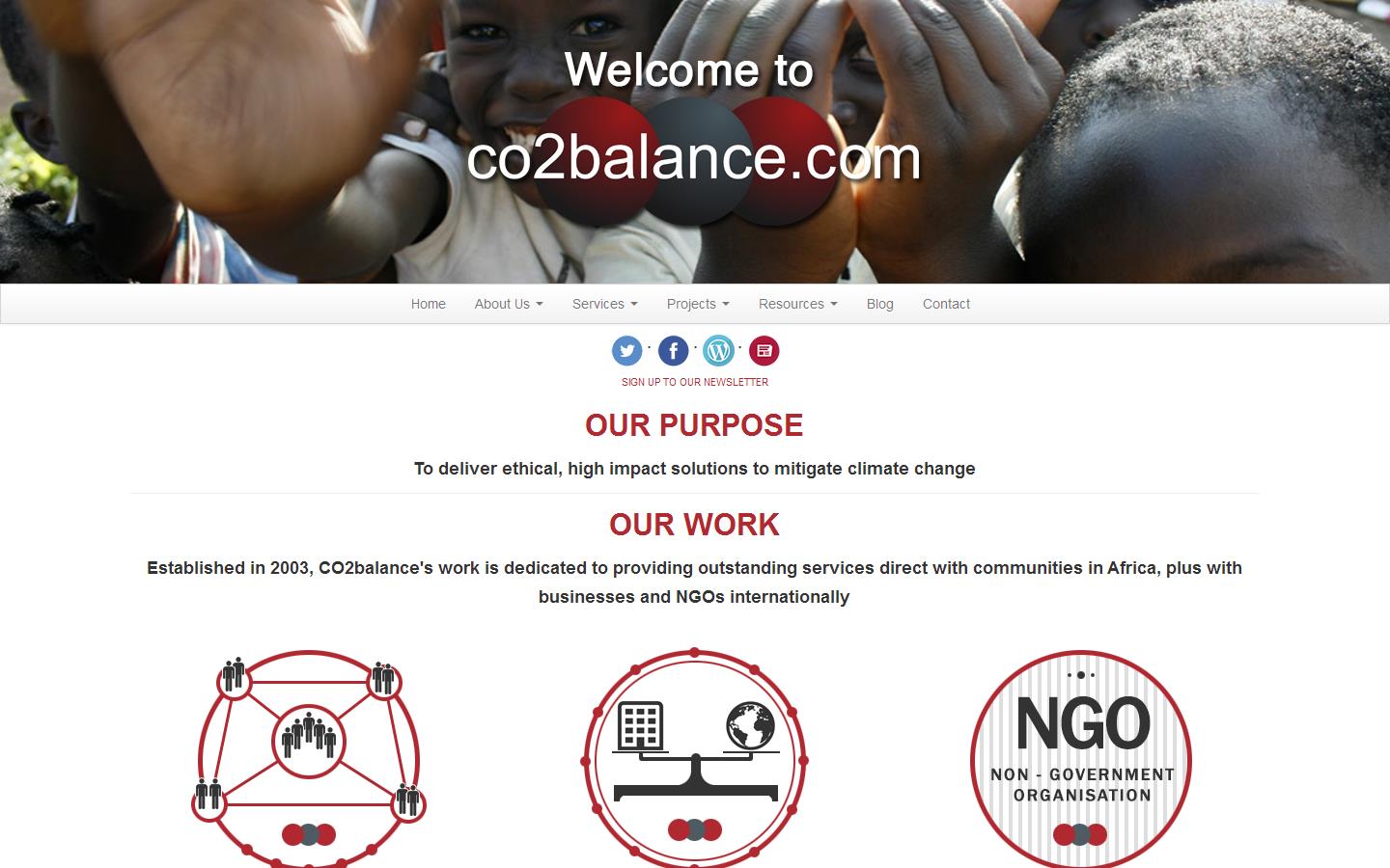 C O 2 Balance Website