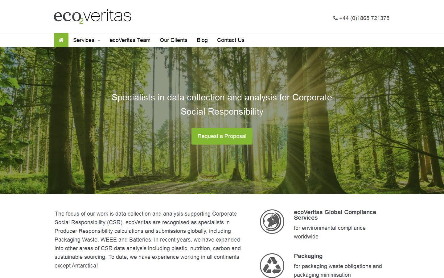 Eco Veritas Website