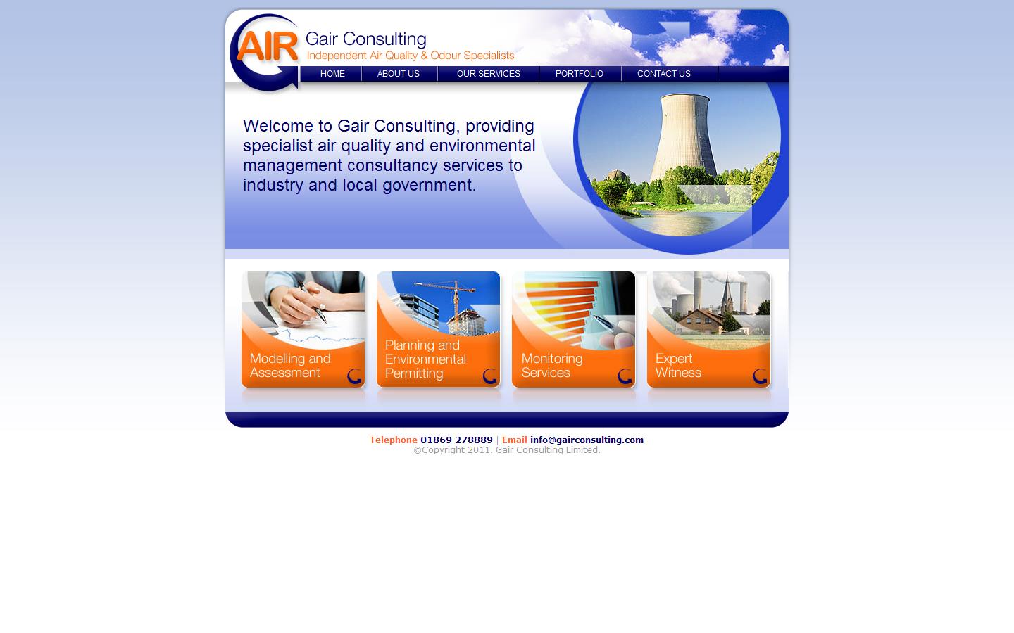 Gair Consulting Website
