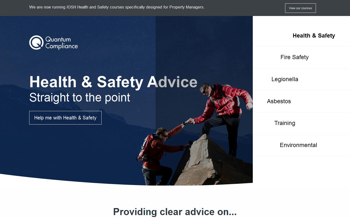 Quantum Risk Management Website