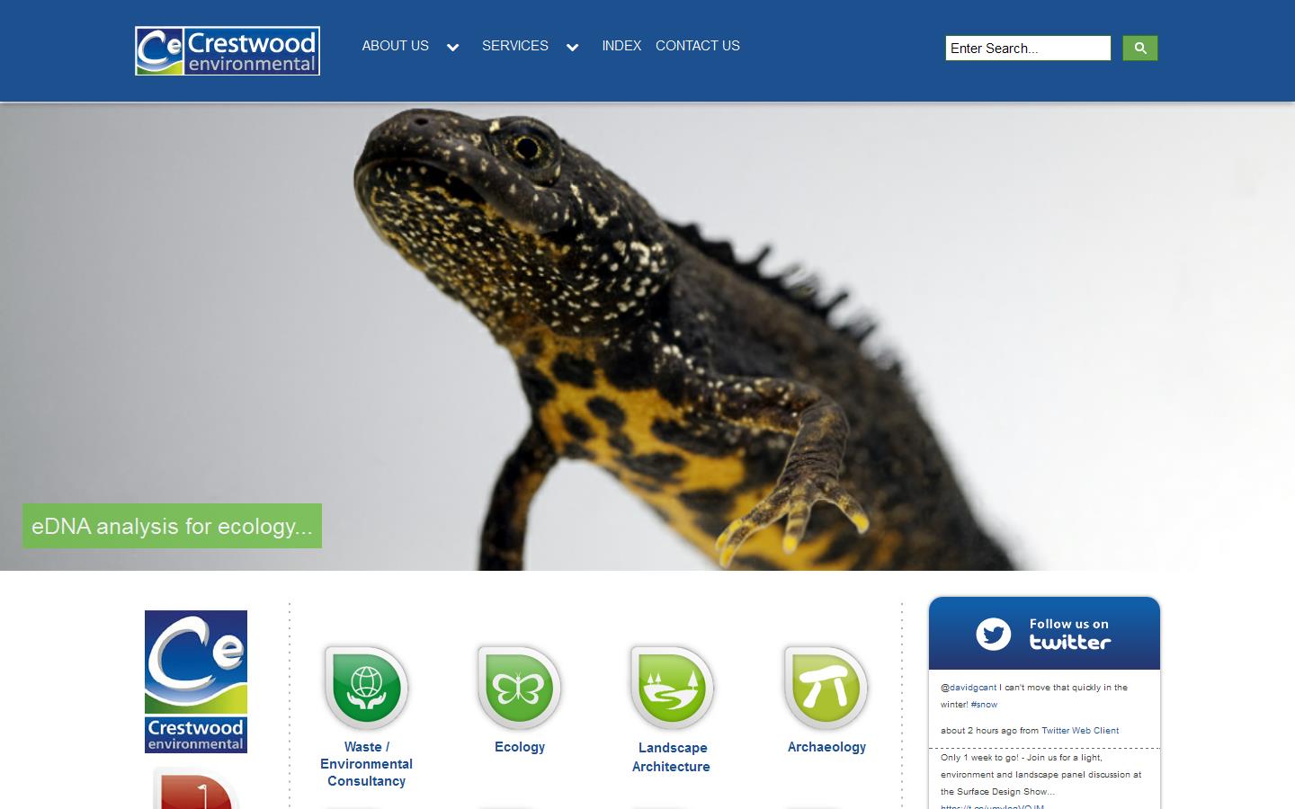 Crestwood Environmental Website