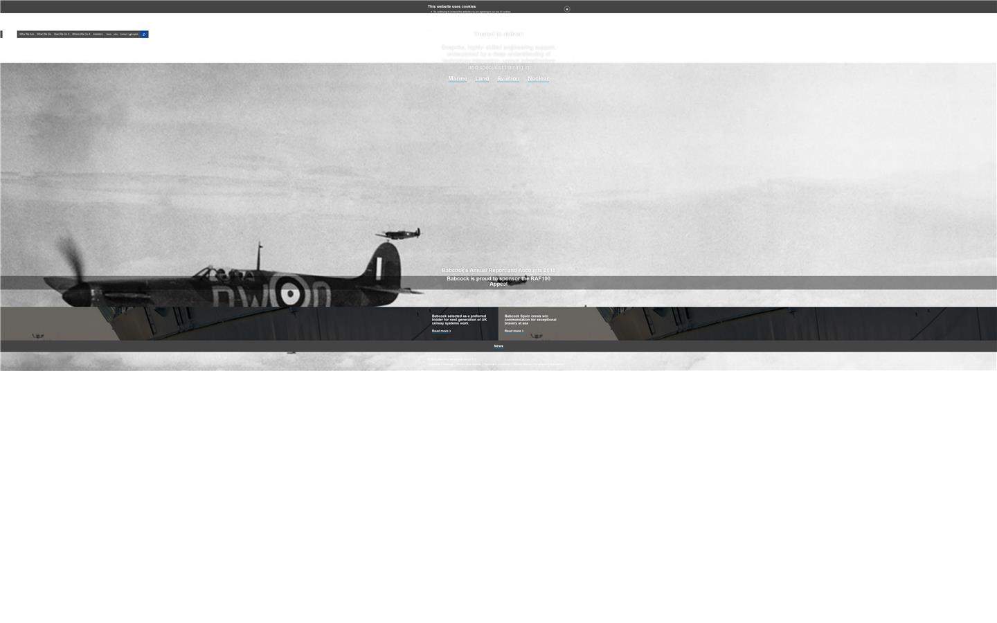 Babcock International Website