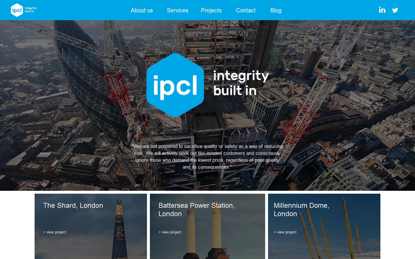 Intumescent Protective Coatings Ltd Website