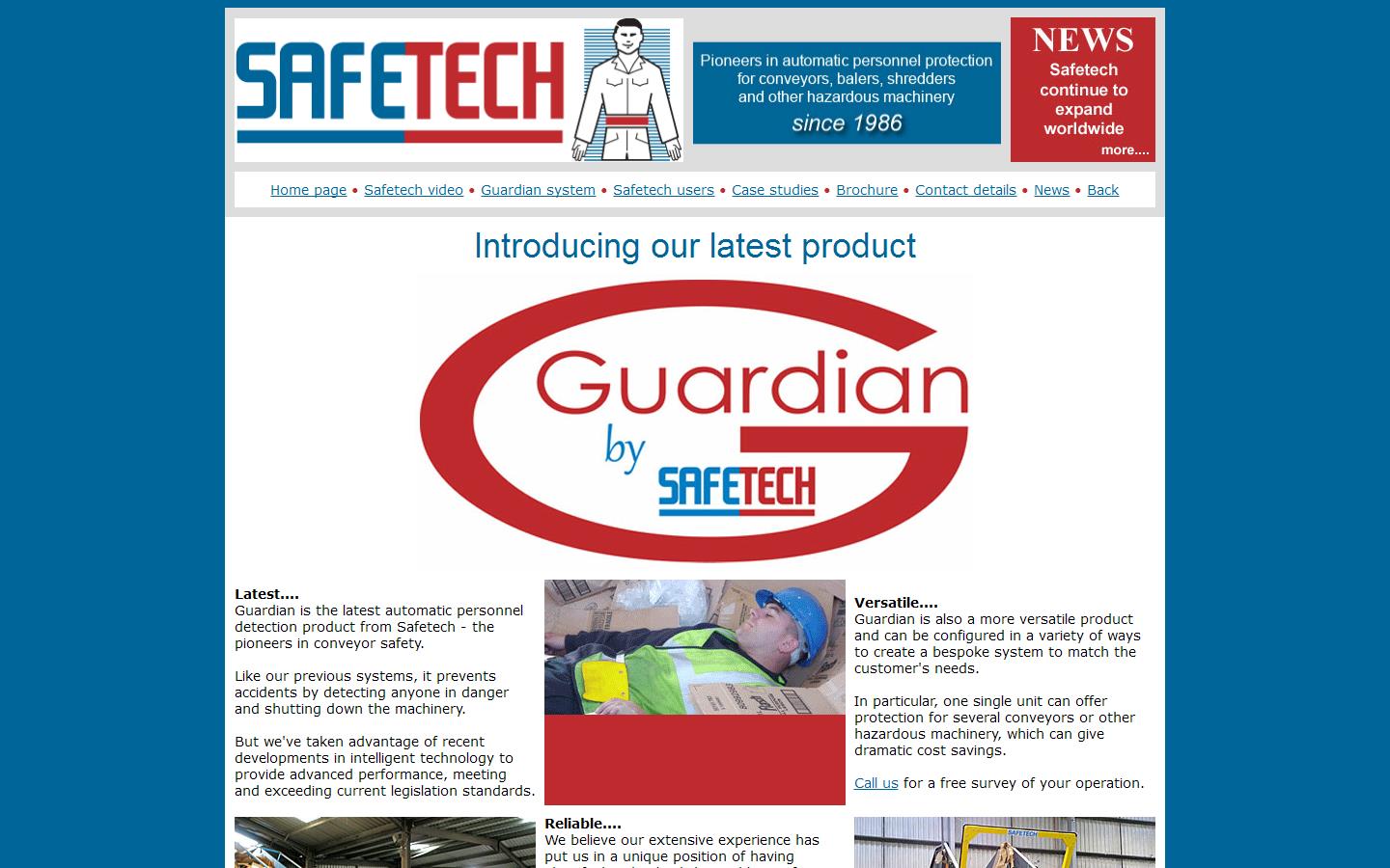 Safetech Website