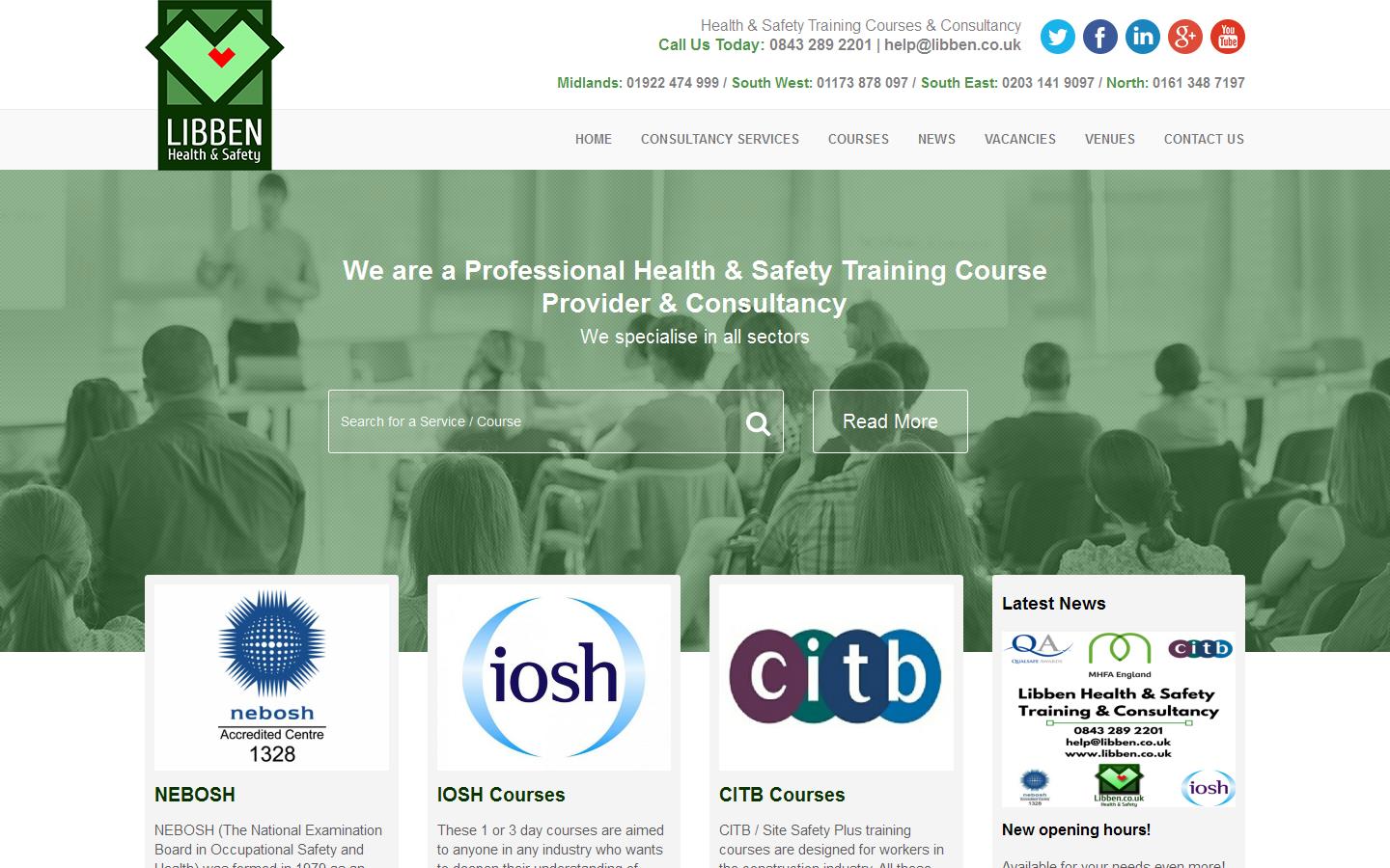 Libben Health & Safety Website