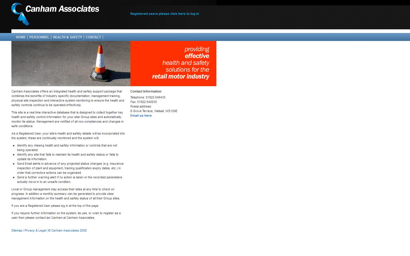 Canham Associates Website