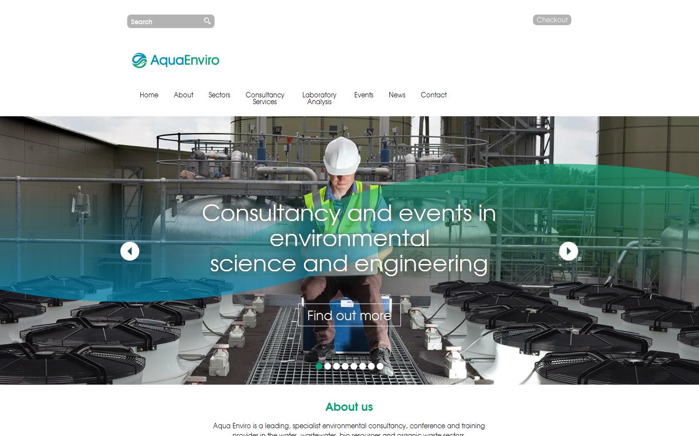 Aqua Enviro Website
