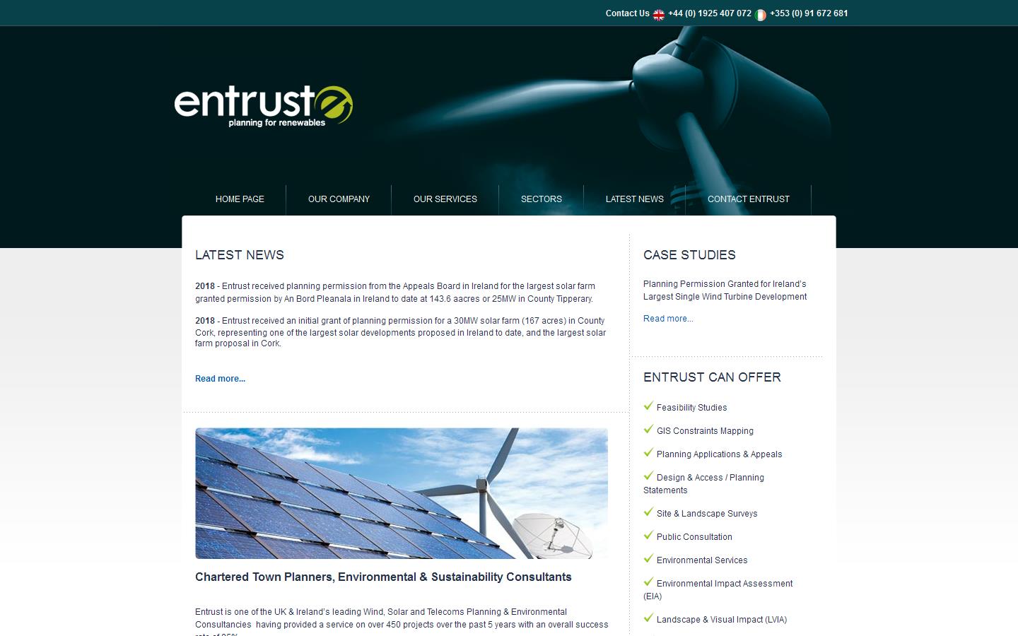 Entrust Website