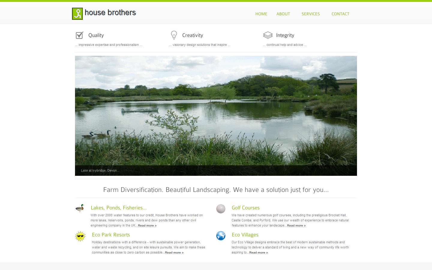 House Brothers Ltd Website