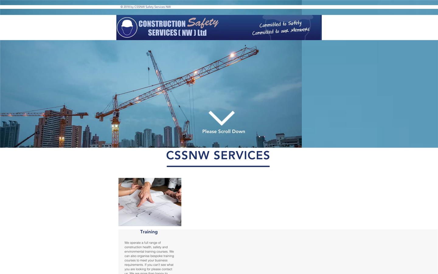 Construction Safety Services N W Ltd Website