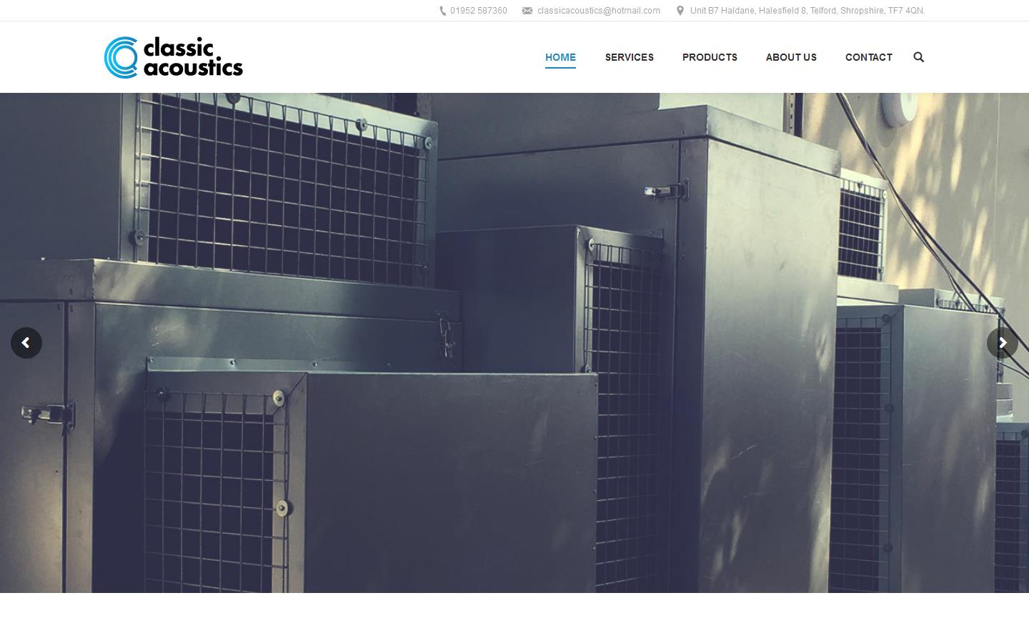 Classic Acoustic Ltd Website
