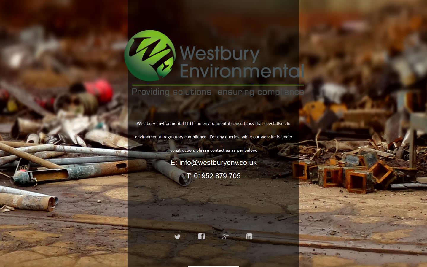 Westbury Environmental Ltd Website