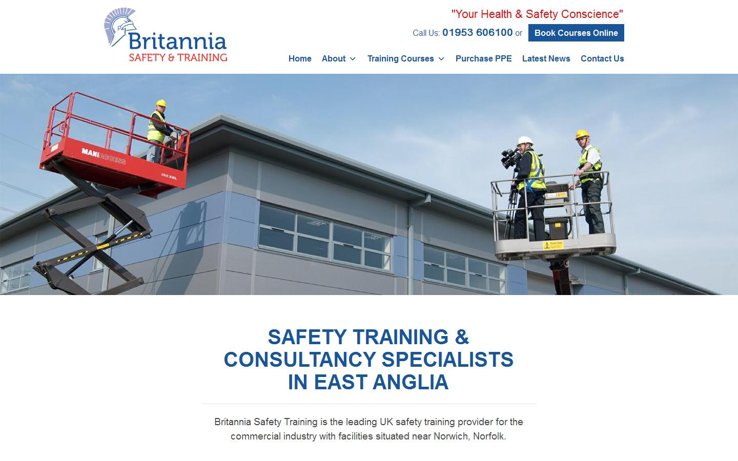 Britannia Safety & Training Website