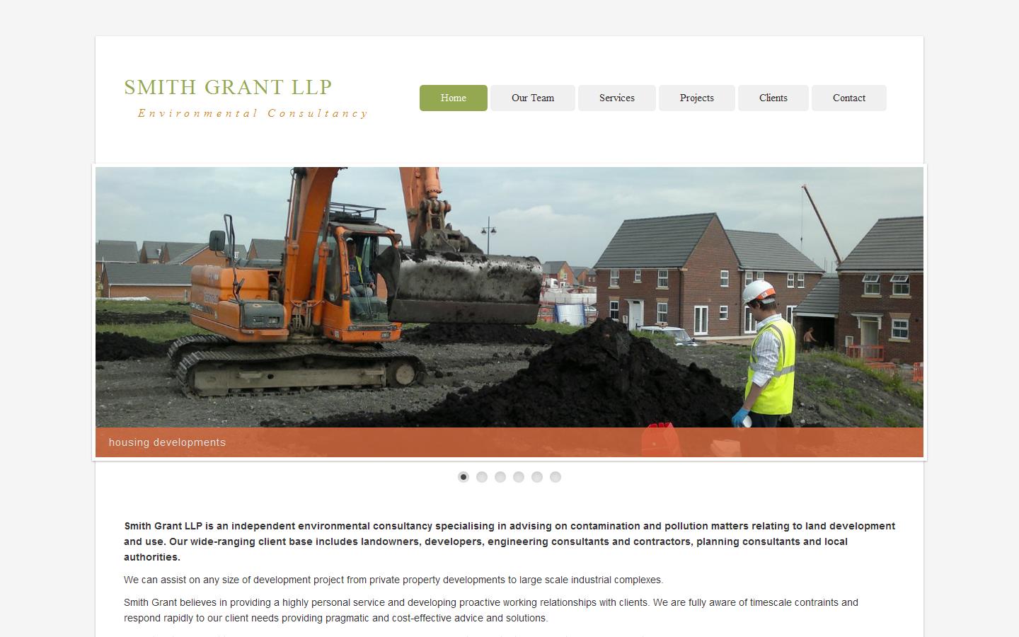 Smith Grant LLP Website