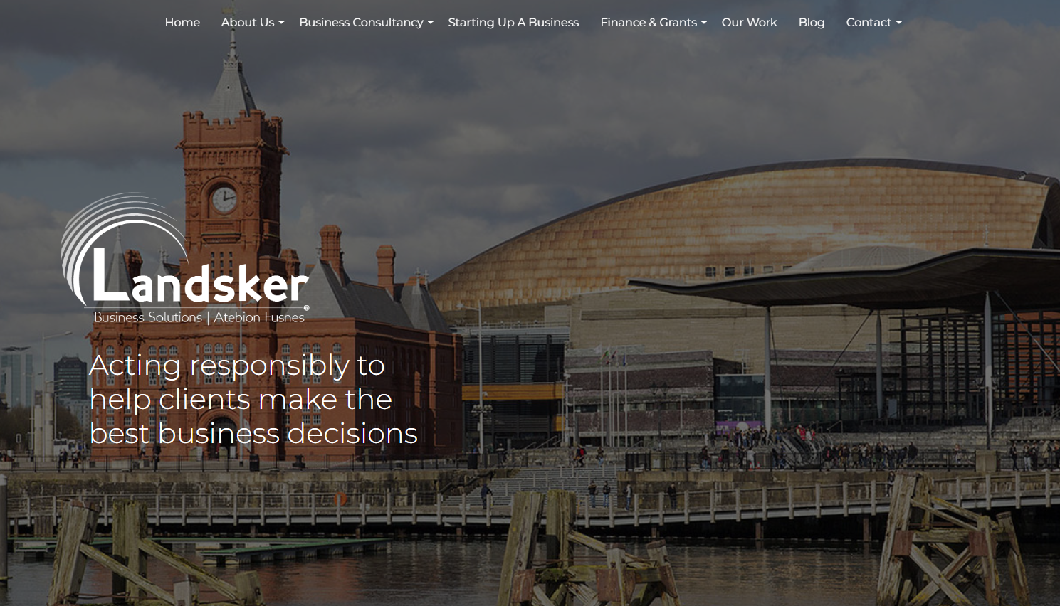 Landsker Business Solutions Website