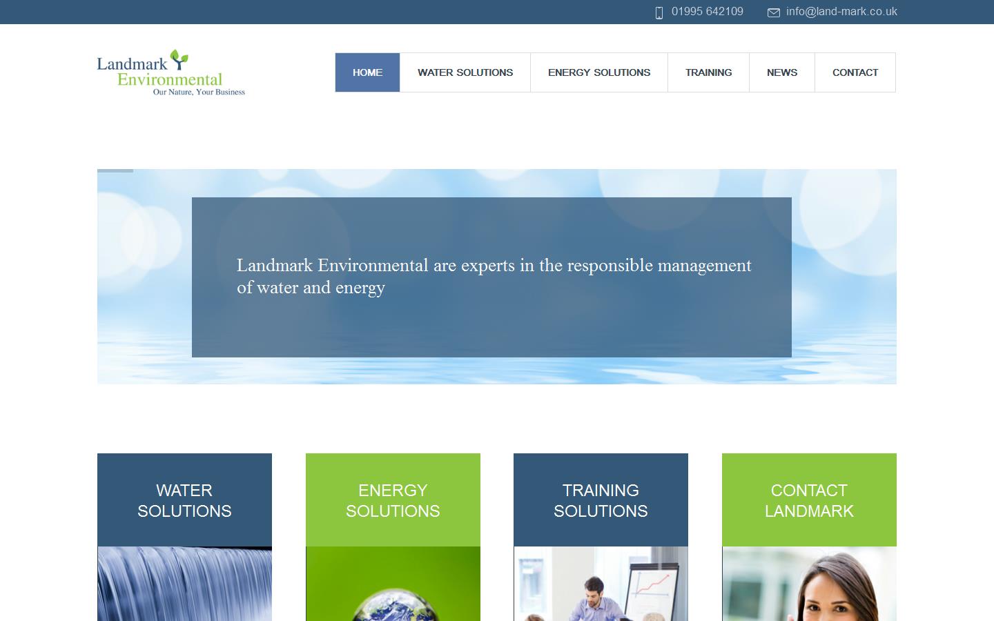 Landmark Environmental Ltd Website