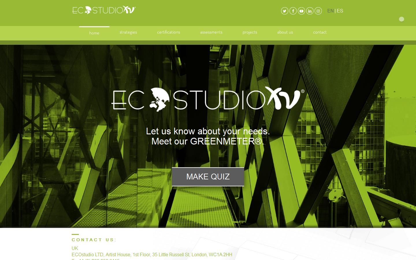 Ecostudio Ltd Website