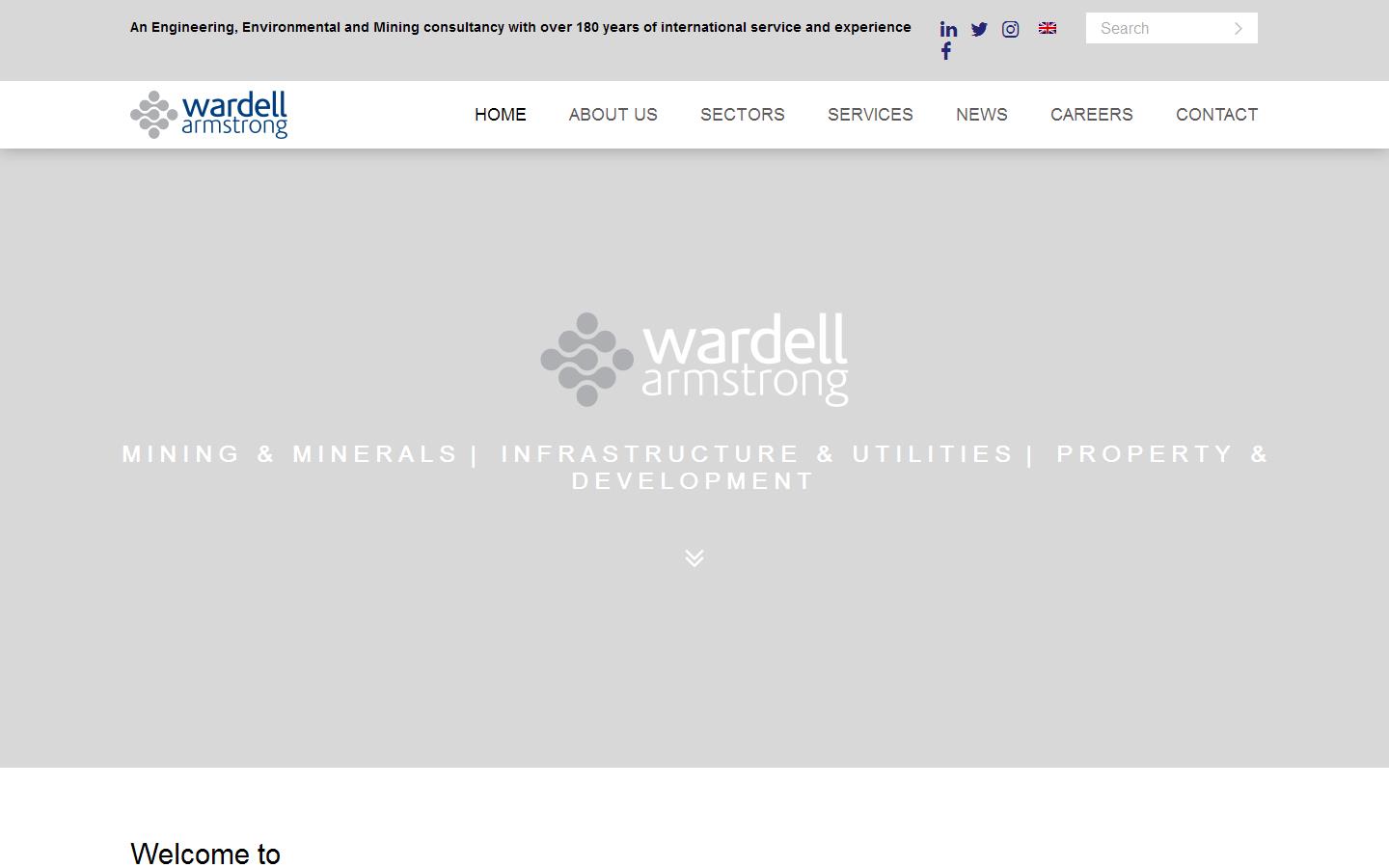 Wardell Armstrong LLP Website