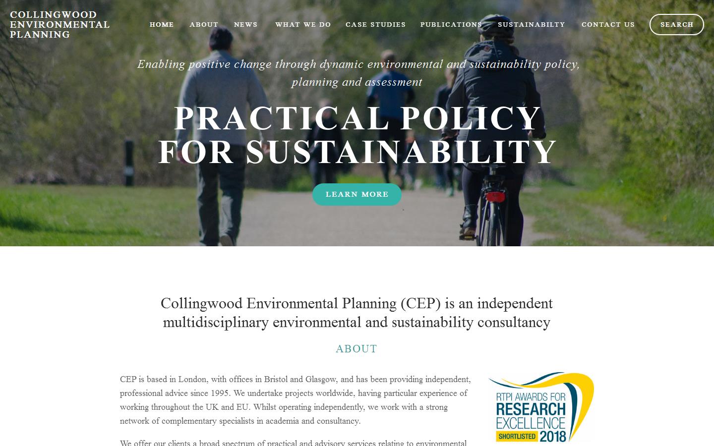 Collingwood Environmental Planning Website