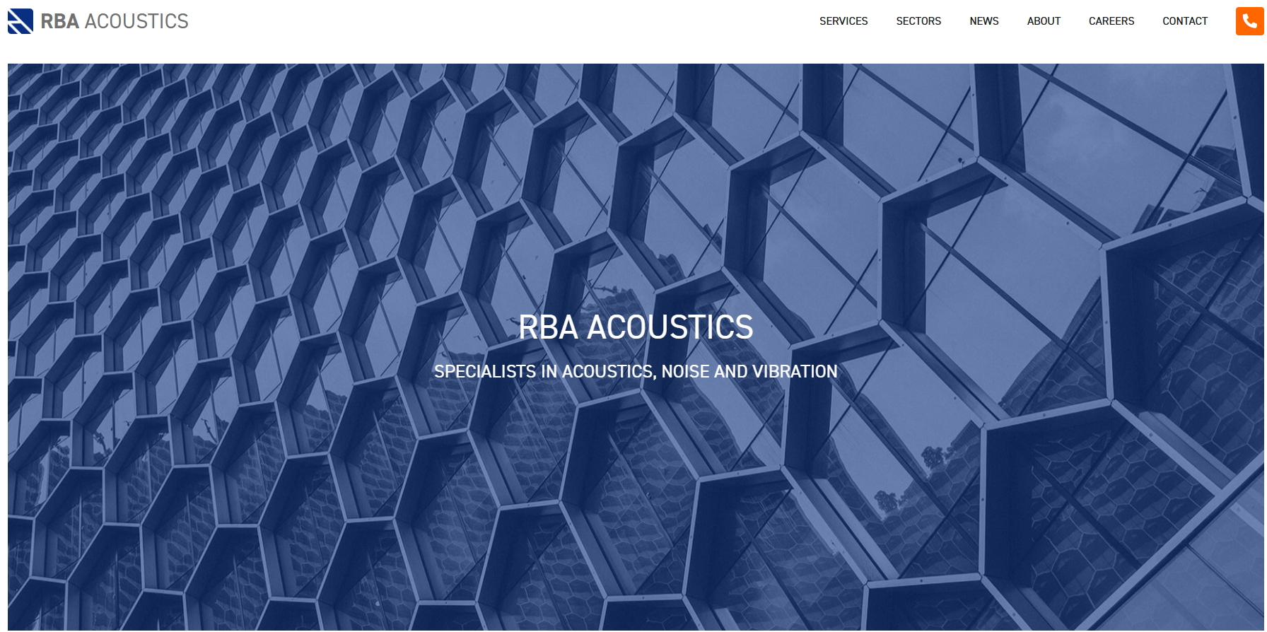R B A Acoustics Website