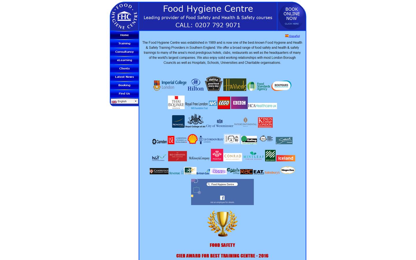 Food Hygiene Centre Website