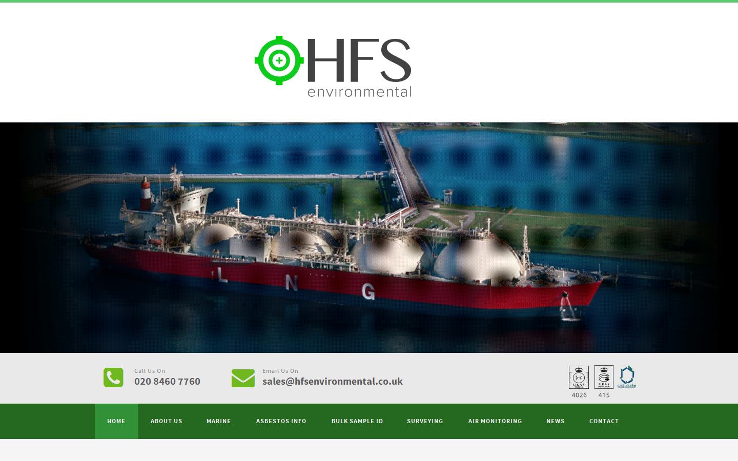 HFS Environmental Website