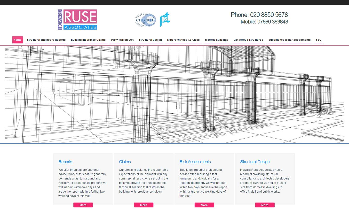Howard Ruse Associates Website