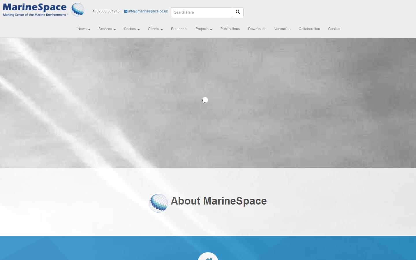 Marine Space Ltd Website