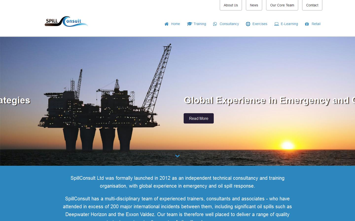 Spill Consult Website