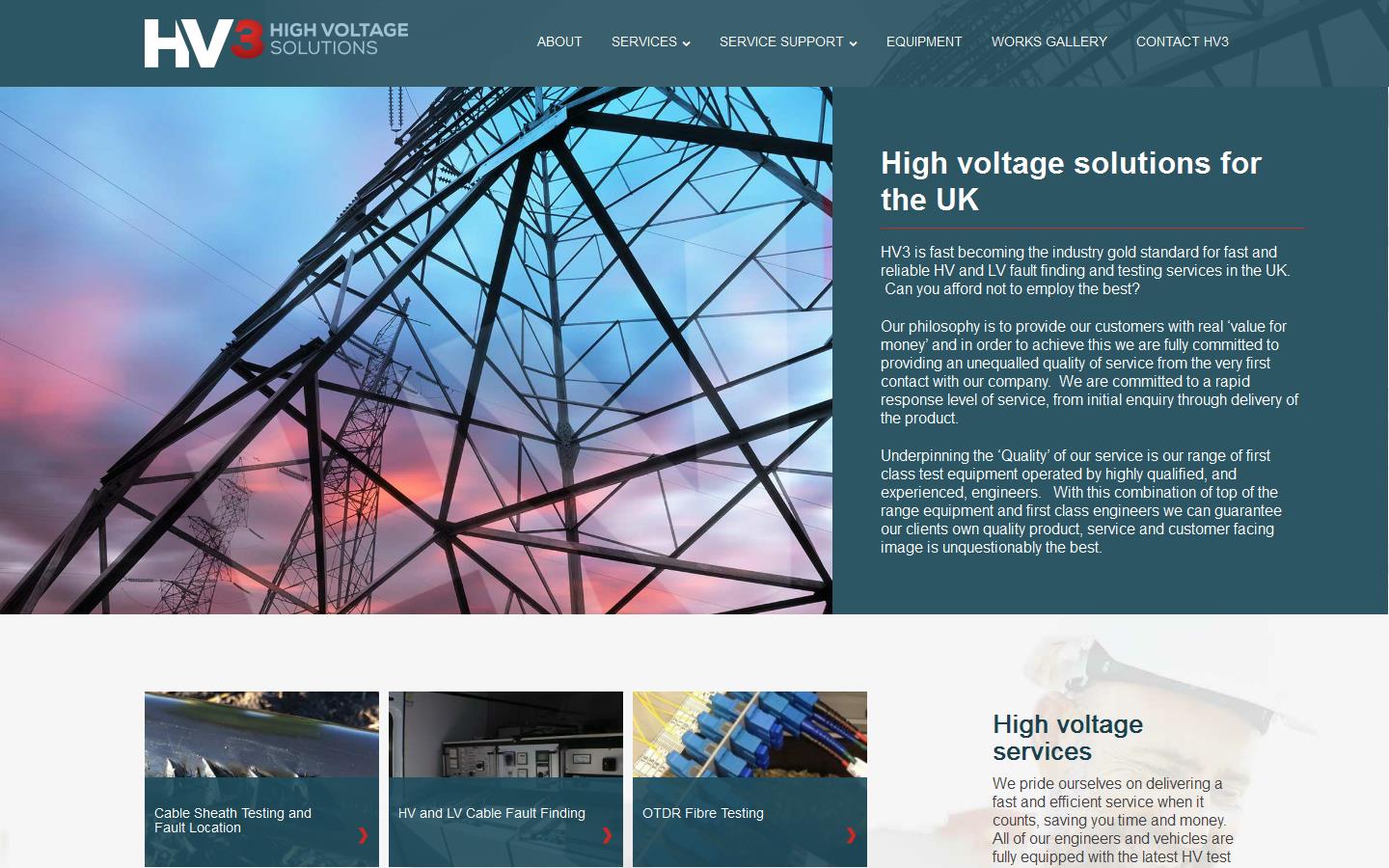 H V 3 Website