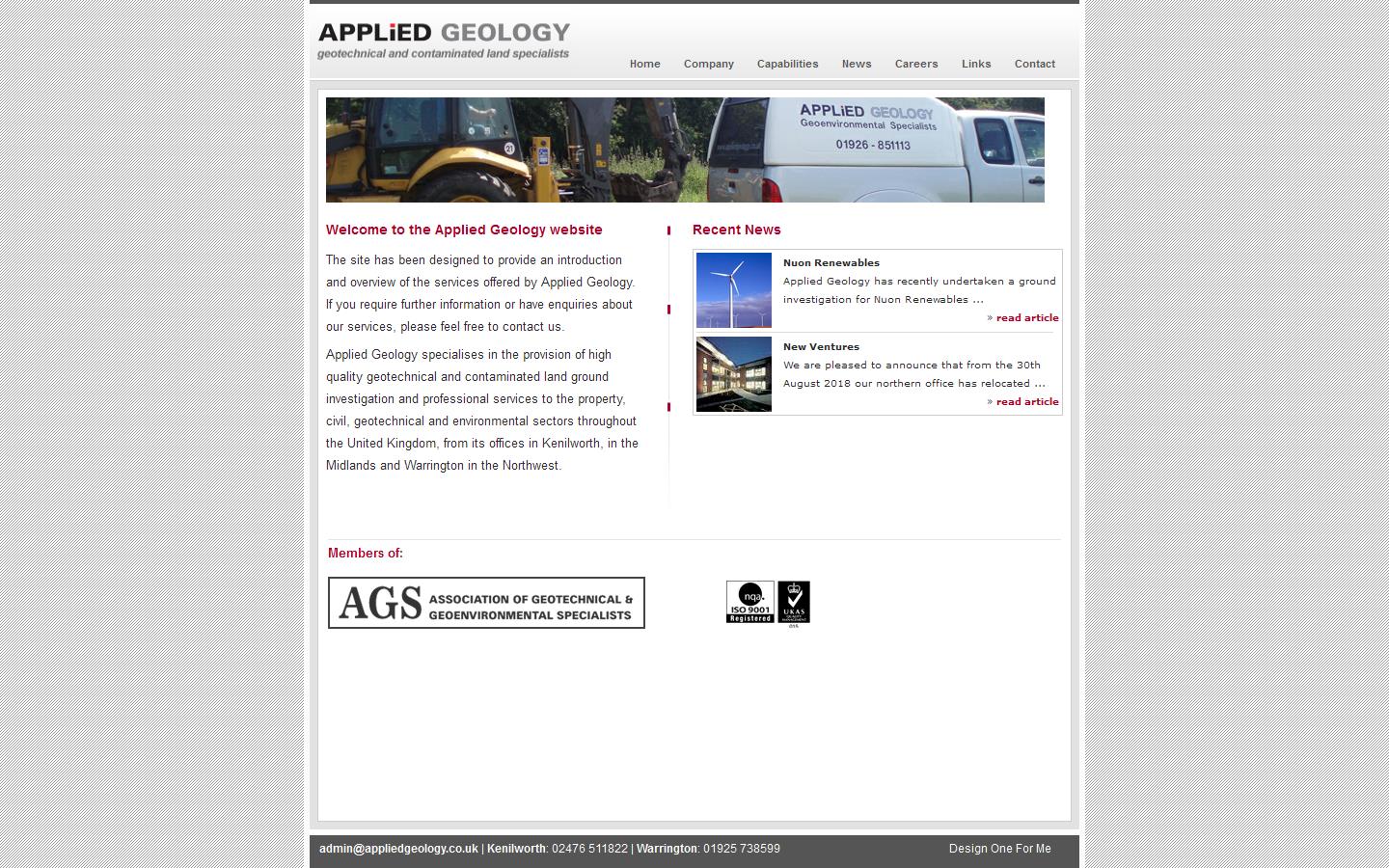 Applied Geology Website