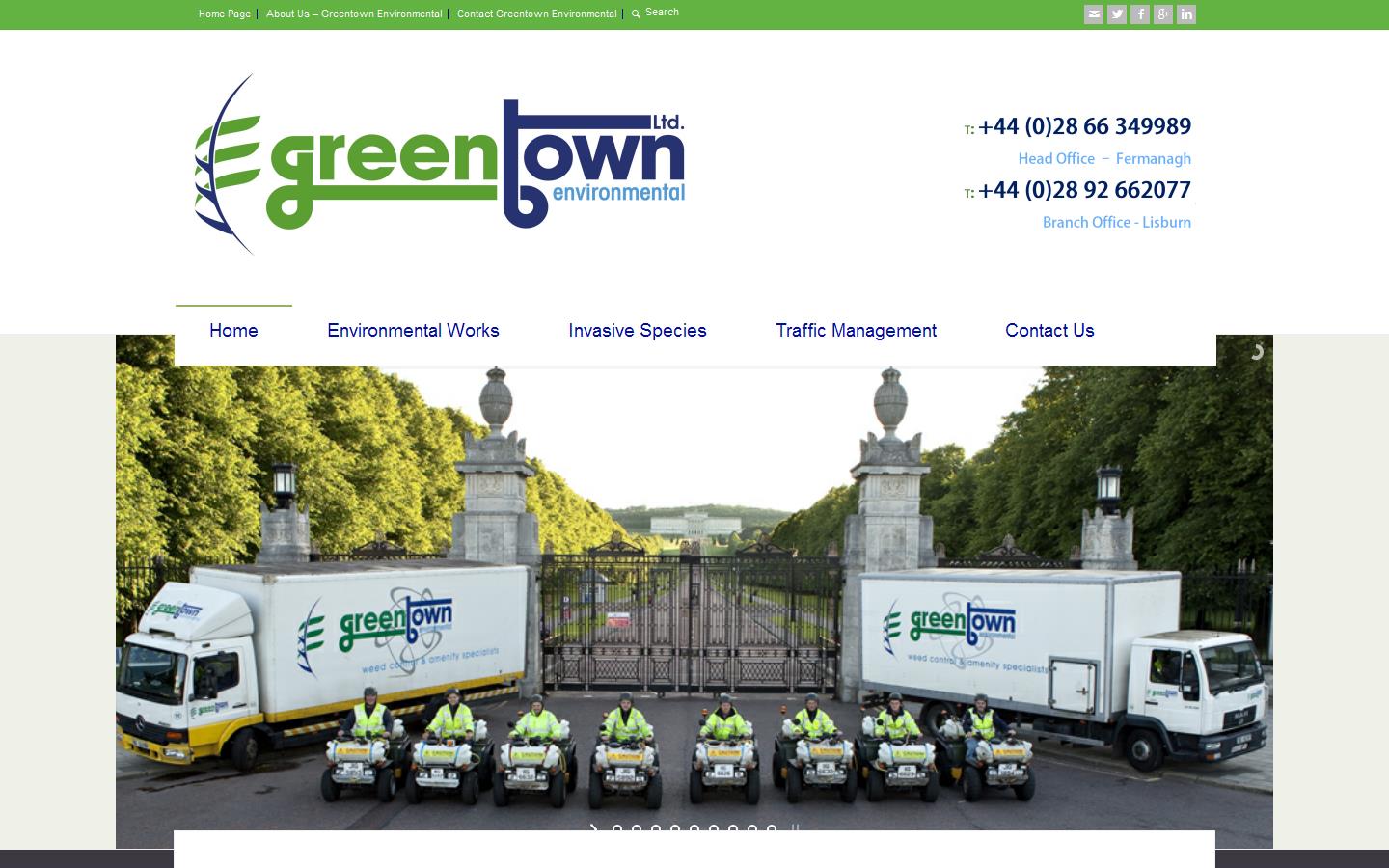 Greentown Environmental Ltd Website