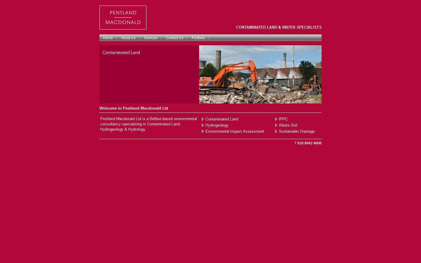 Pentland Macdonald Ltd Website