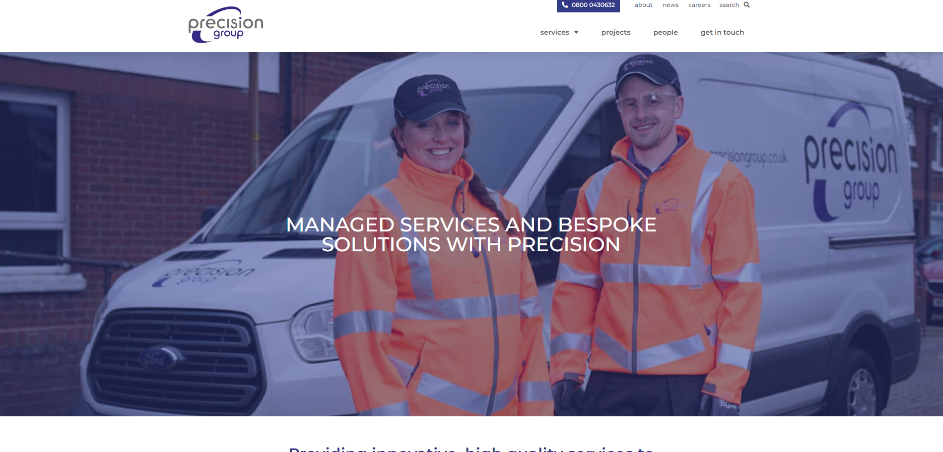 Precision Industrial Services Ltd Website