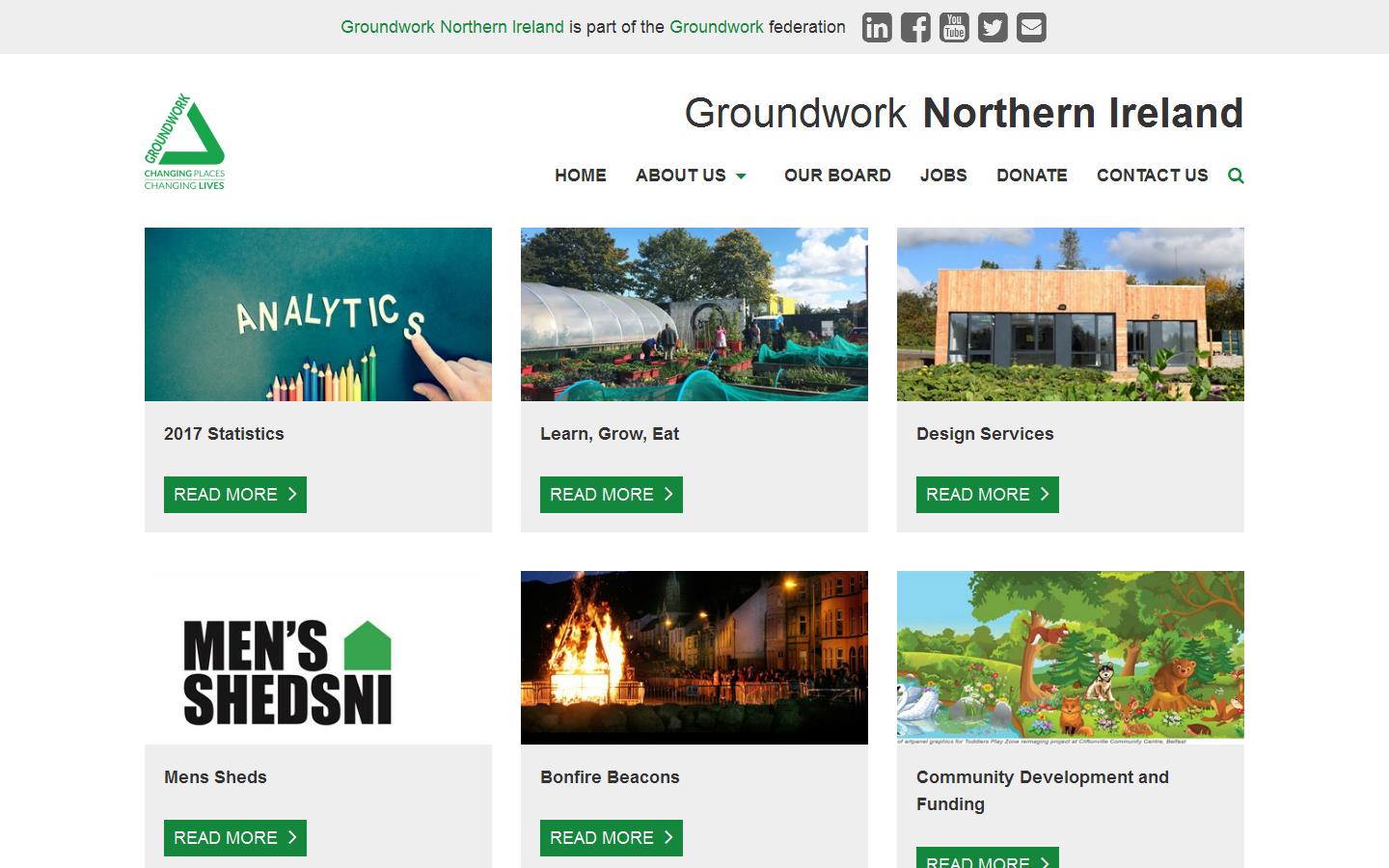 Groundwork Northern Ireland Website