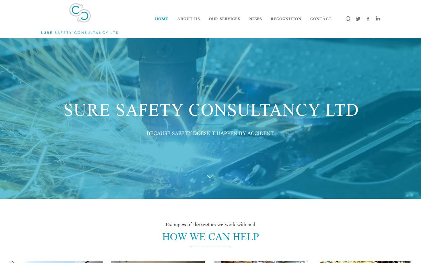 Sure Safety Consultancy Ltd Website