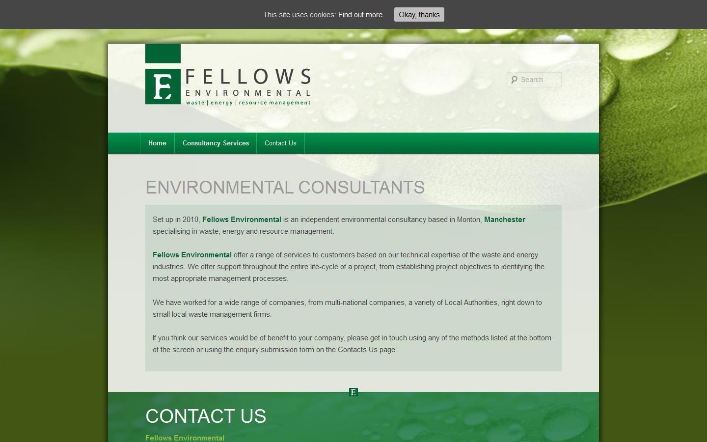 Fellows Environmental Ltd Website