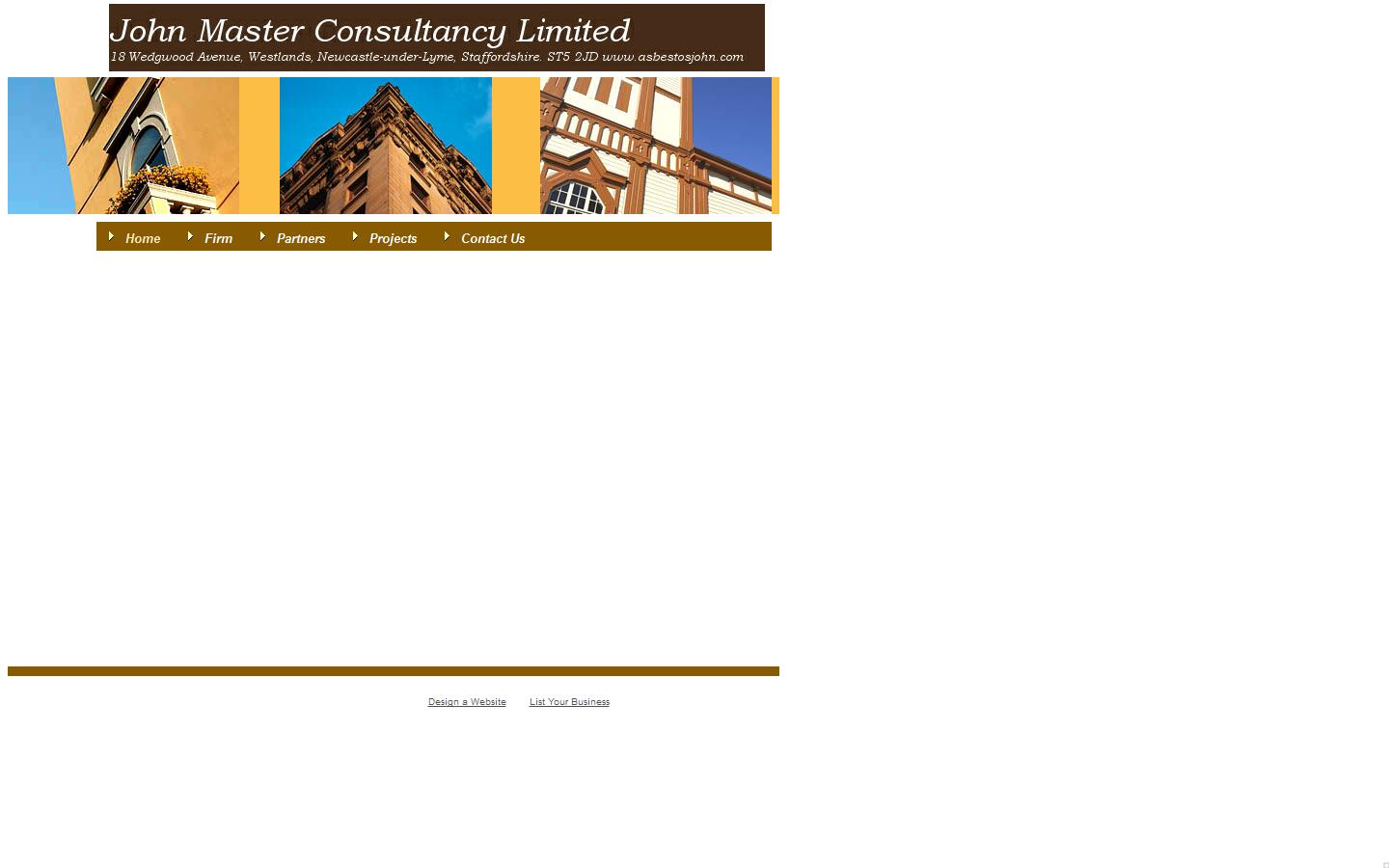 John Master Consultancy Ltd Website