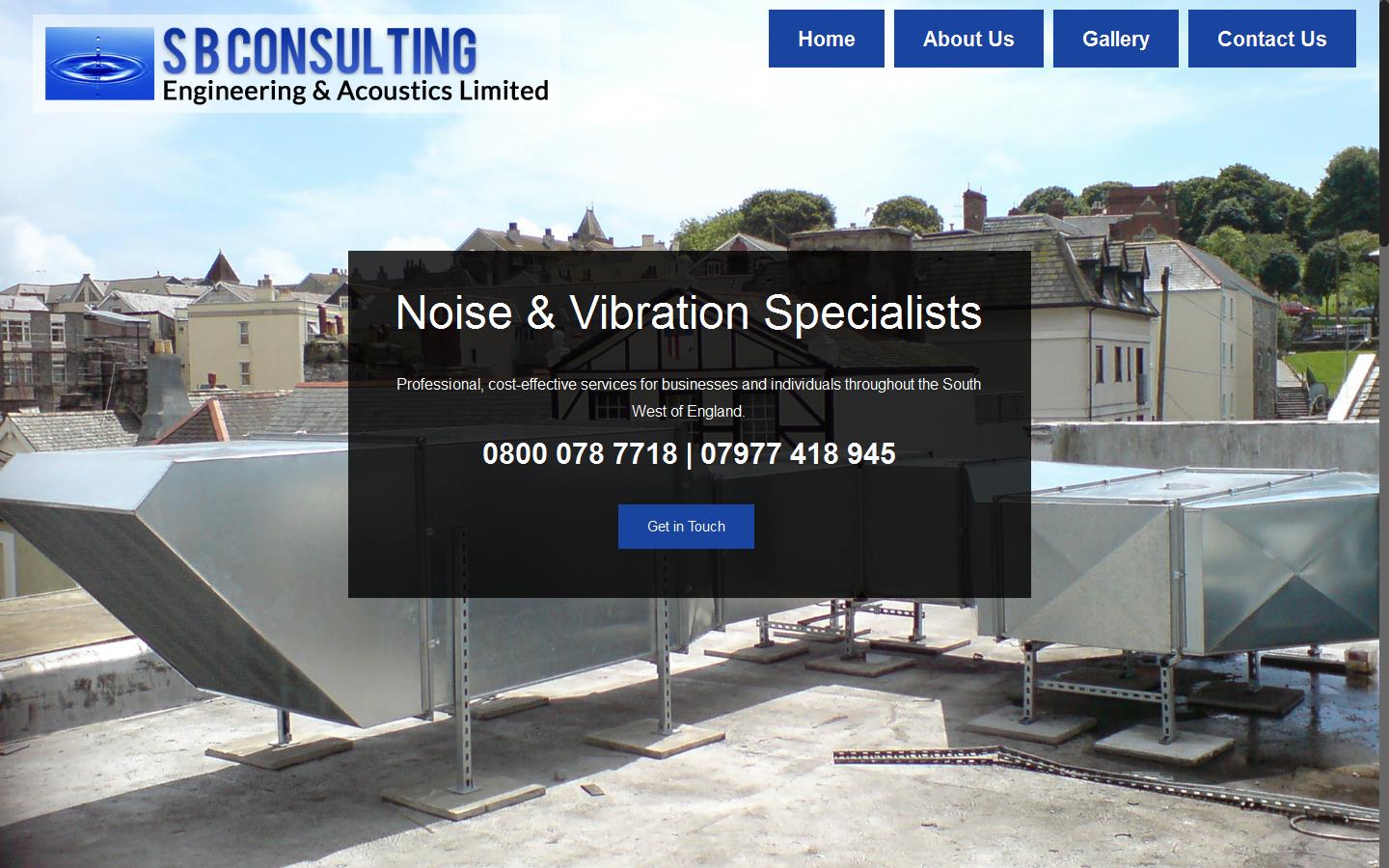 S B Consulting Website