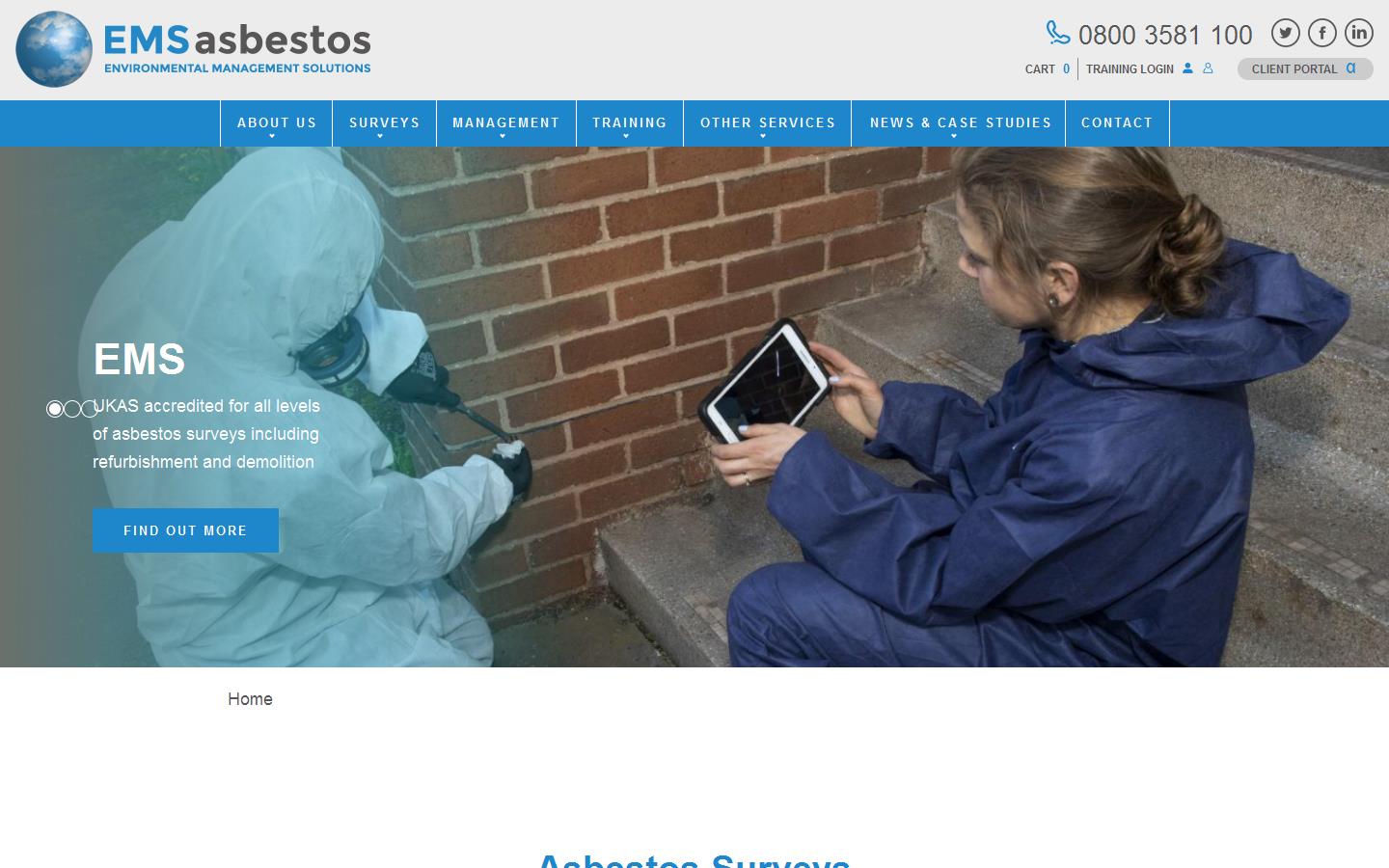 Environmental Management Solutions Website