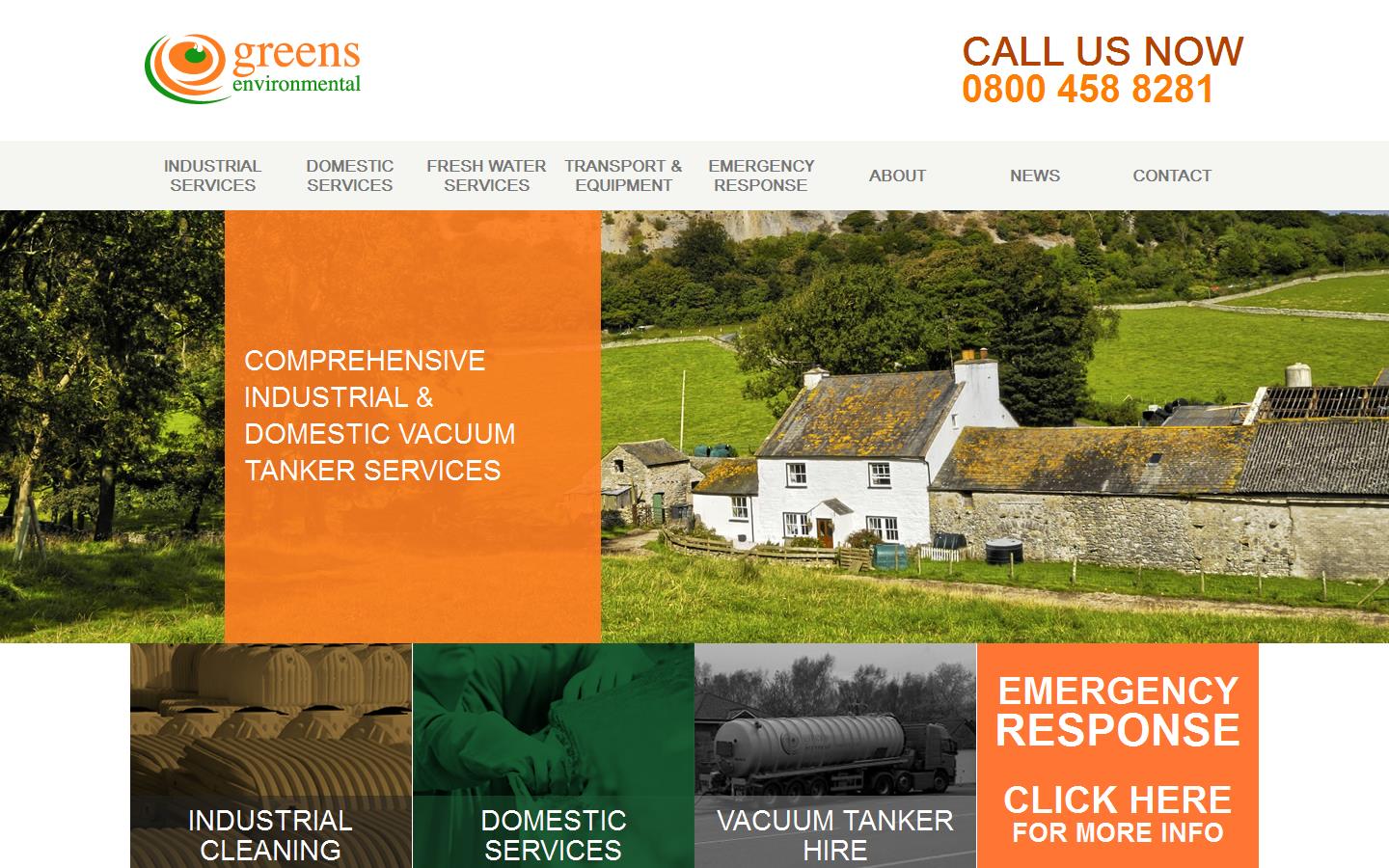 Greens Environmental Website