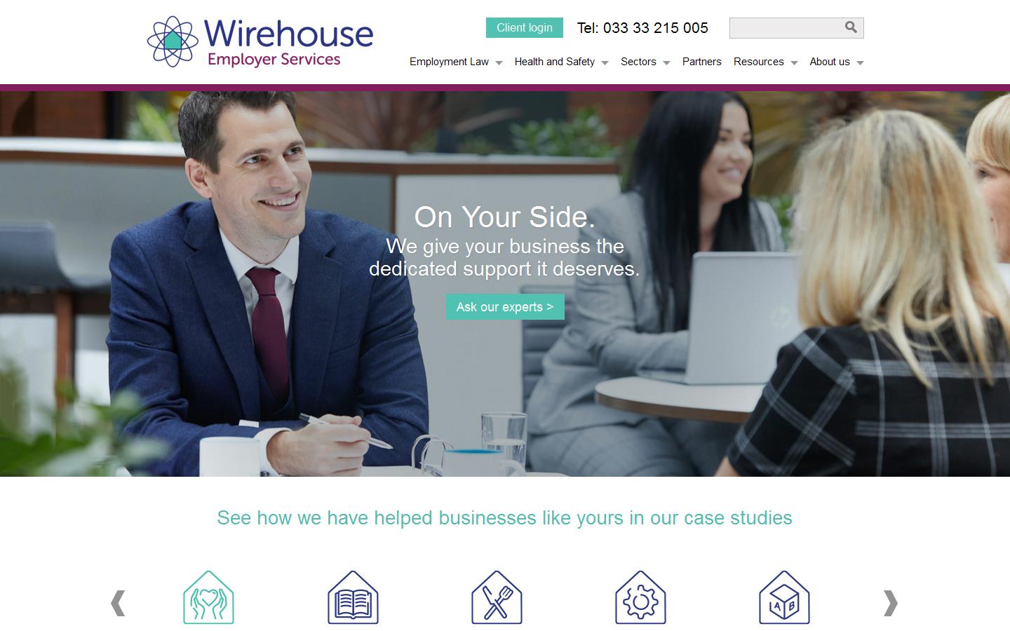 Wirehouse Employer Services Website